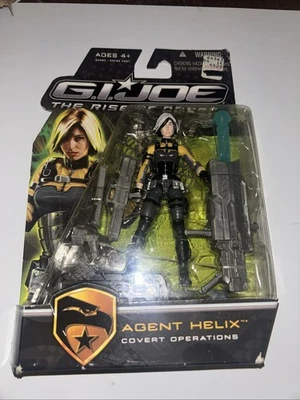 "Figura de acción Gi Joe ROC Rise of Cobra Agent Helix Covert Operations 2009 3,75""" Foto 1 de 3