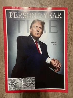 Donald Trump Time Magazine December 30, 2024 Person Of The Year Cover - Image 1 of 2