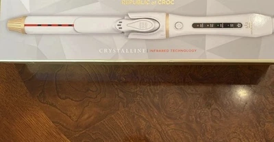 Republic of Croc Crystalline Infrared Curly Iron - Brand New! Fast Shipping - Image 1 of 3