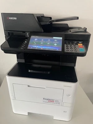 Kyocera Ecosys M3645idn Schwarzweiß Laserdrucker Scanner Fax, nur 30.696 Seiten - Bild 1 von 4