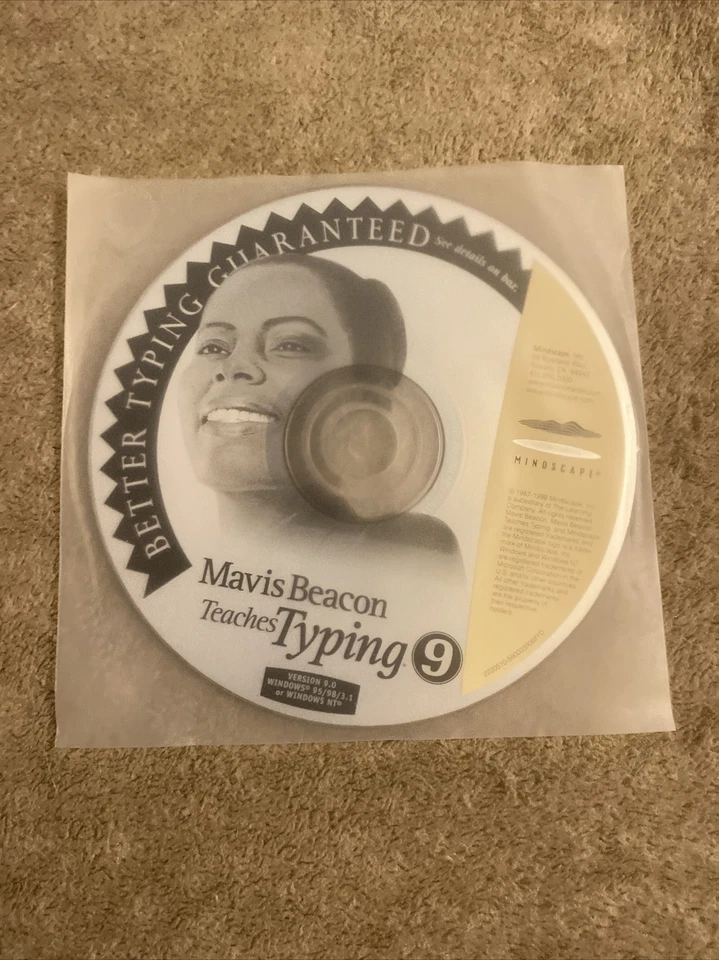 Mavis Beacon Teaches Typing 5 CD-ROM Windows 95/3.1 - Image 1 of 1