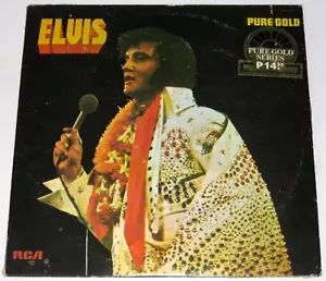 Philippines ELVIS PRESLEY Pure Gold LP Vinyl RCA Records - Picture 1 of 3