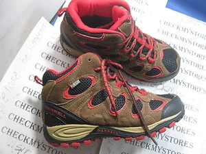 NWT MERRELL MY52018A HILLTOP VENTILATOR MID Waterproof, boy's Trekking and Hikin - Picture 1 of 11