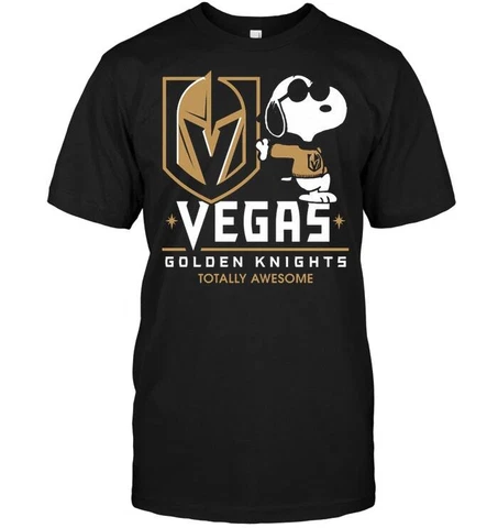 Vegas Golden Knights Hockey Team Funny Sport Totally Awesome S-3XL Cover