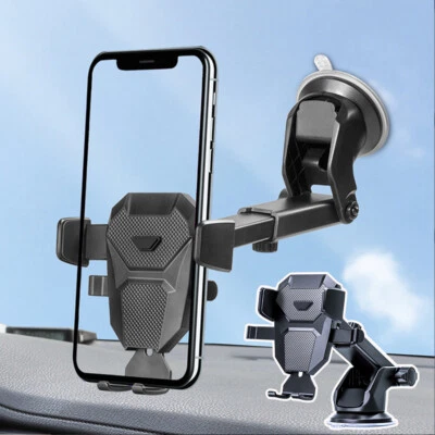 360 In Car Mobile Phone Holder Dashboard Windscreen Suction Universal Mount ↕ - Image 1 of 4