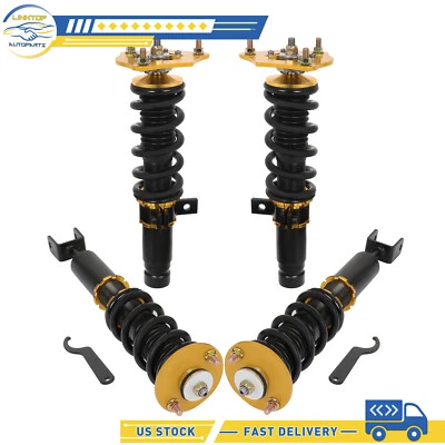 Coilover Struts For 2013-2016 Honda Accord Adj Height Suspension Springs Kits Foto 1 de 4