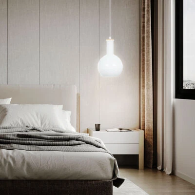 Lusso Coprire Lampada Sospensione Bed Breakfast Caraffe Vetro Bottiglie Big Luce - Immagine 1 di 4