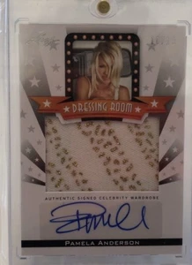 2011 Pamela Anderson Leaf Pop Century Dressing Room Signatures 18/19 Autograph - Bild 1 von 2