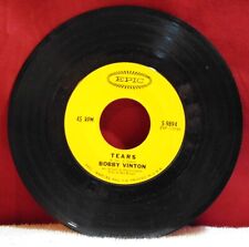 Bobby Vinton – Tears / Go Away Pain - 1966 Epic – 5-9894 7" 45RPM Single EX