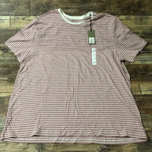 Good Fellow Short Sleeve Crew Neck Men's T-Shirt XXL, Safari Rose 100% Cotton. - Picture 1 of 5