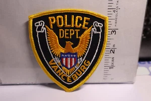 police patch   VANCEBURG POLICE KENTUCKY - Picture 1 of 1