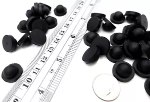 Almohadilla de vástago de goma con parachoques de ojal de 1/4" cabe en panel de orificio de 1/16", almohadilla OD de 9/16 - Imagen 1 de 12