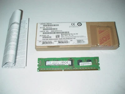 NUR SERVER WORKSTAION MIT ECC SUPPORT! Lenovo 4GB PC3-12800 DDR3 RAM SPEICHER- - Bild 1 von 4