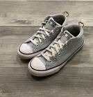 Converse Boys Chuck Taylor All Star 670190F Gray Running Shoes Sneakers Size 5