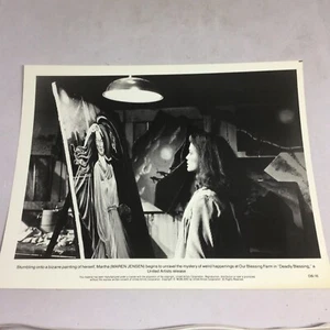 (6) Vint 1981 Deadly Blessing B&W Movie Photo Stills Starring Maren Jensen - Picture 1 of 6