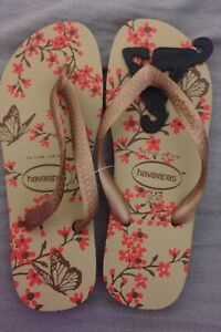 Havaianas Womens slim Flip Flops imported from Brazil (many colors & designs)