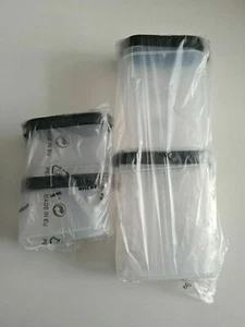 Tupperware 4er-Set Gewürz-Zwerge + Gewürz-Riesen,schwarz, Neu+ OVP ! - Bild 1 von 3