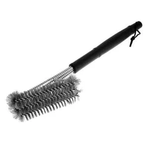 Layer Stainless Steel Heavy Duty Barbeque Grill Brush Bristles Cleaner - Picture 1 of 4
