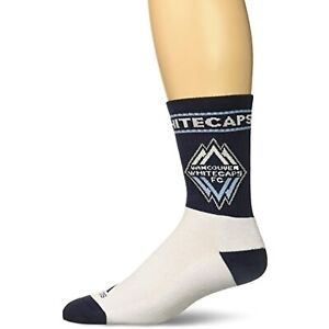 Adidas MLS Vancouver Whitecaps FC Men's Crew Socks, Size 9-11,  Navy Blue/White