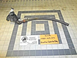 HONDA C70 17361-419-670 BREATHER SEPARATOR USED 1 QUANTITY OEM FREE SHIPPING - Picture 1 of 3