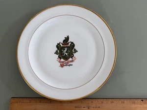 c.1910 Limoges George Washington family armorial coat of arms crest plate dinner - Picture 1 of 4