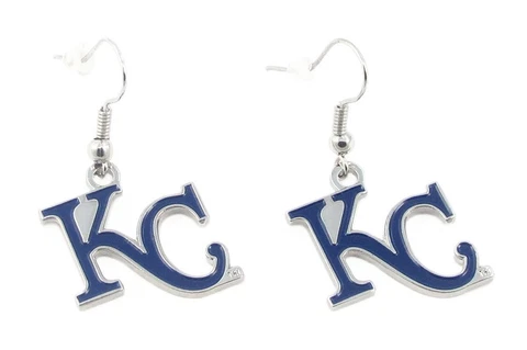 Kansas City Royals Dangle Earrings - "MINCO" Cover