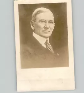 Retrato del Secretario Nacional de Educación JW CRABTREE DE COLECCIÓN DÉCADA DE 1930 foto de prensa RPPC - Imagen 1 de 2