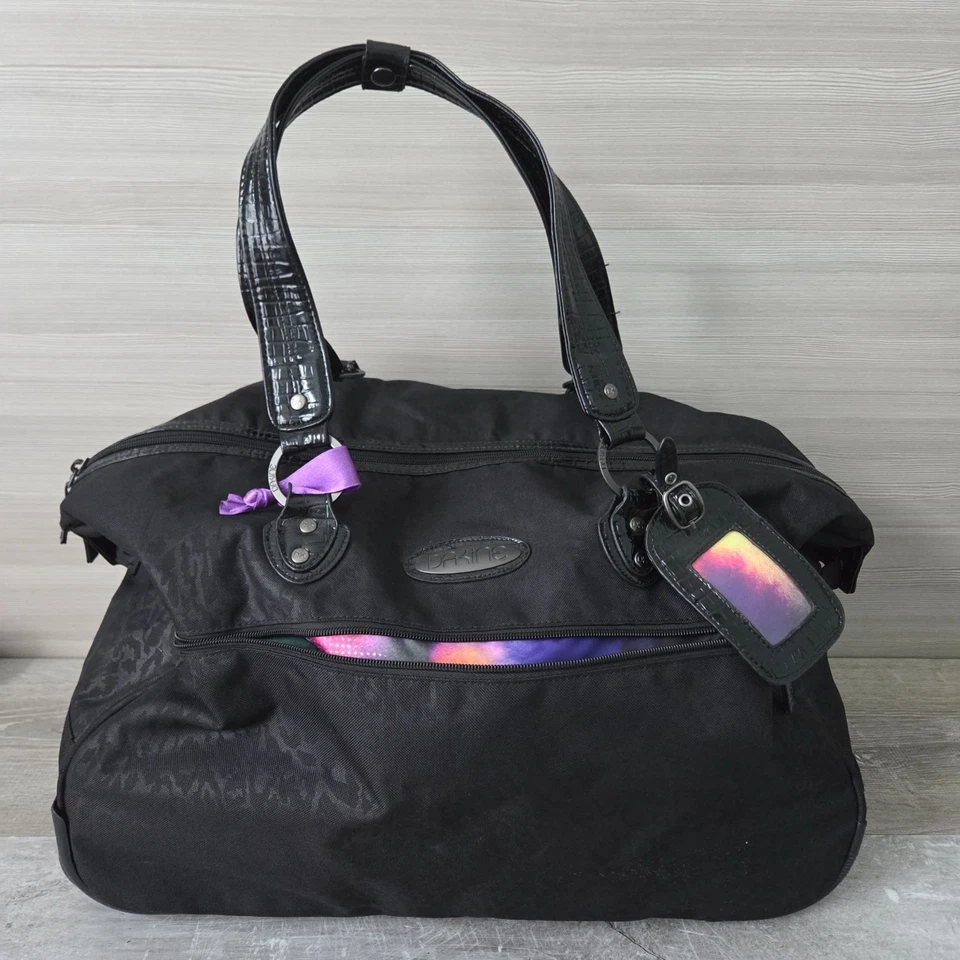 Bolso de Lona Convertible Dakine Valise Negro Rodillo de Viaje 2 Ruedas Colorburst Foto 1 de 4