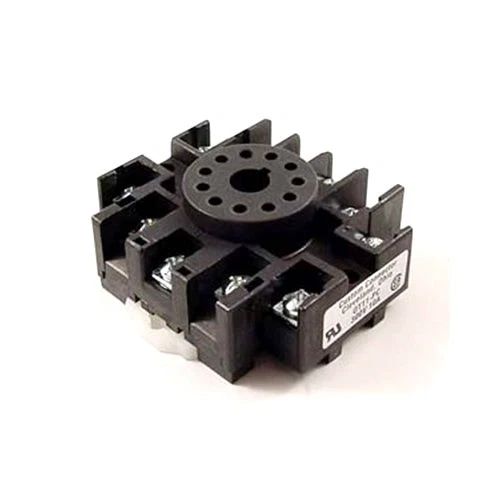 Custom Connector OT11-PC 11 Pin Octal Base Relay Socket DIN Rail / Surface Mount - Image 1 of 1