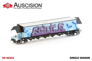 Auscision (NGH-96) BGVF SSR Grain Hopper - Grain Lids and Graffiti - Single Car - Picture 1 of 1