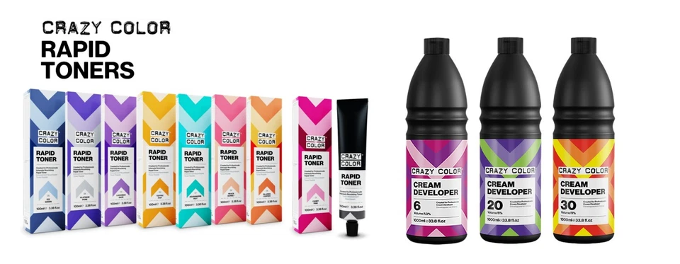 Crazy Color Rapid Toner Pre-Lightened Blonde Hair - Image 1 of 1