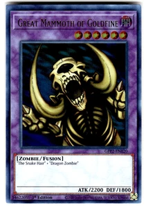 YuGiOh 2nd Haunting Card GFP2-EN120 Great Mammoth of Goldfine - Picture 1 of 4
