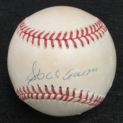 HANK AARON Signed Official MLB Baseball-HOF-MILWAUKEE BRAVES-PSA - Image 1 of 4