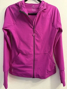 Chaqueta deportiva ajustada con cremallera completa púrpura GRACED BY GRIT - Imagen 1 de 11