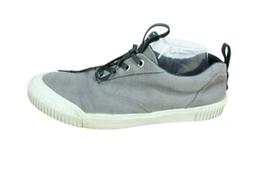 LL Bean Eco Woods Men's Gray Canvas Lace Up Casual Sneaker Shoes Size 10.5 M - Picture 1 of 9