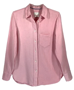 Camisa J.CREW Talla 2 Ajuste Clásico Gasa Suave ROSA Artículo AW686 - Imagen 1 de 11