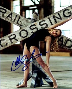 FOTO REIMPRESA CHLOE LUKASIAK 8X10 FOTO FIRMADA AUTOGRAFIADA HOMBRE CUEVA REGALO RP - Imagen 1 de 1