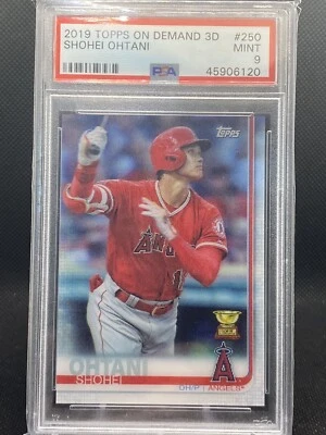 SHOHEI OHTANI (ANGELS) 2019 TOPPS ON DEMAND (3D) #250 PSA 9 - Image 1 of 2