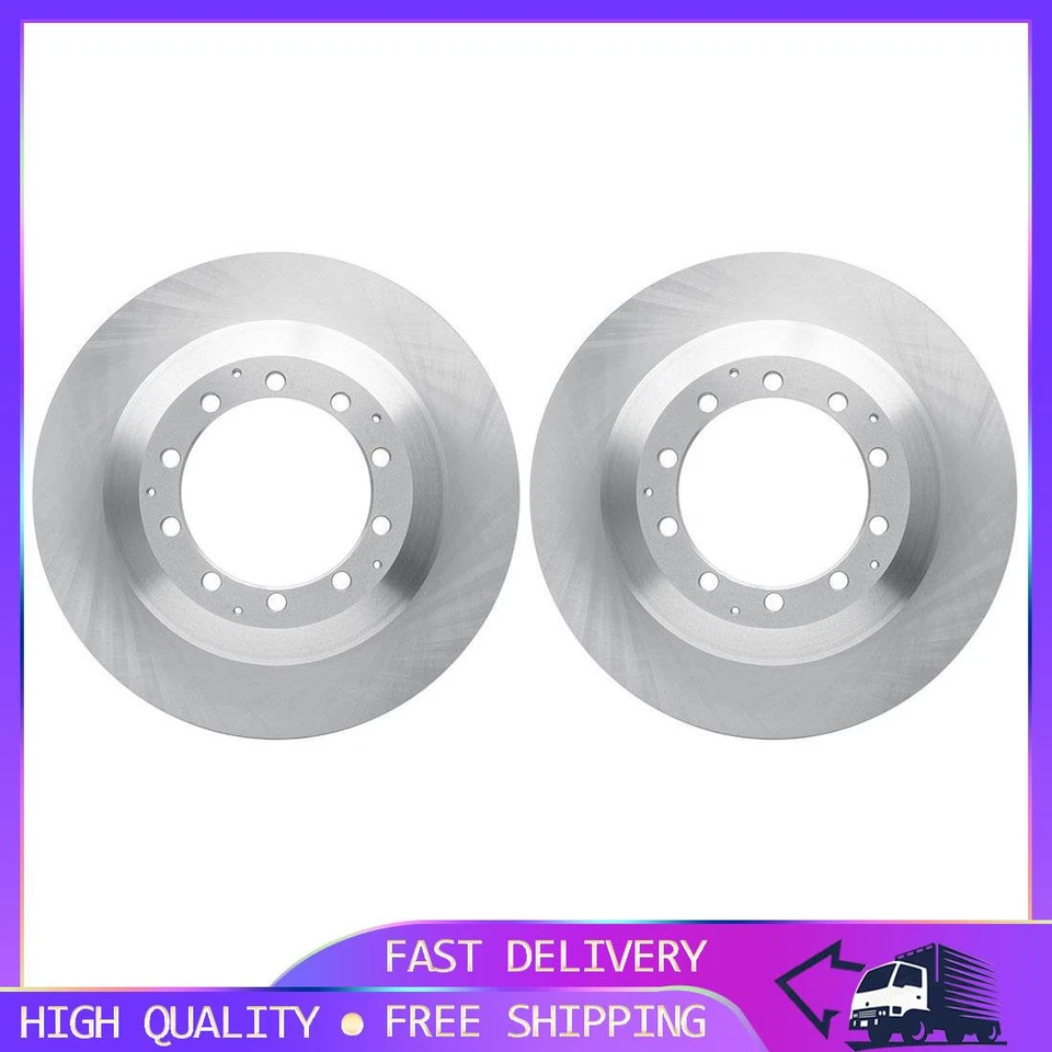 Rotor de freno de disco trasero Dynamic Friction Company 2 piezas para Ram 5500 2013-2018 _PG Foto 1 de 1