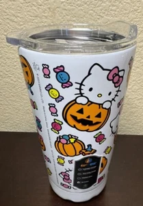 Hello Kitty Tumbler Halloween Pumpkin And Candy Insulated 2023 by Sanrio - Picture 1 of 4