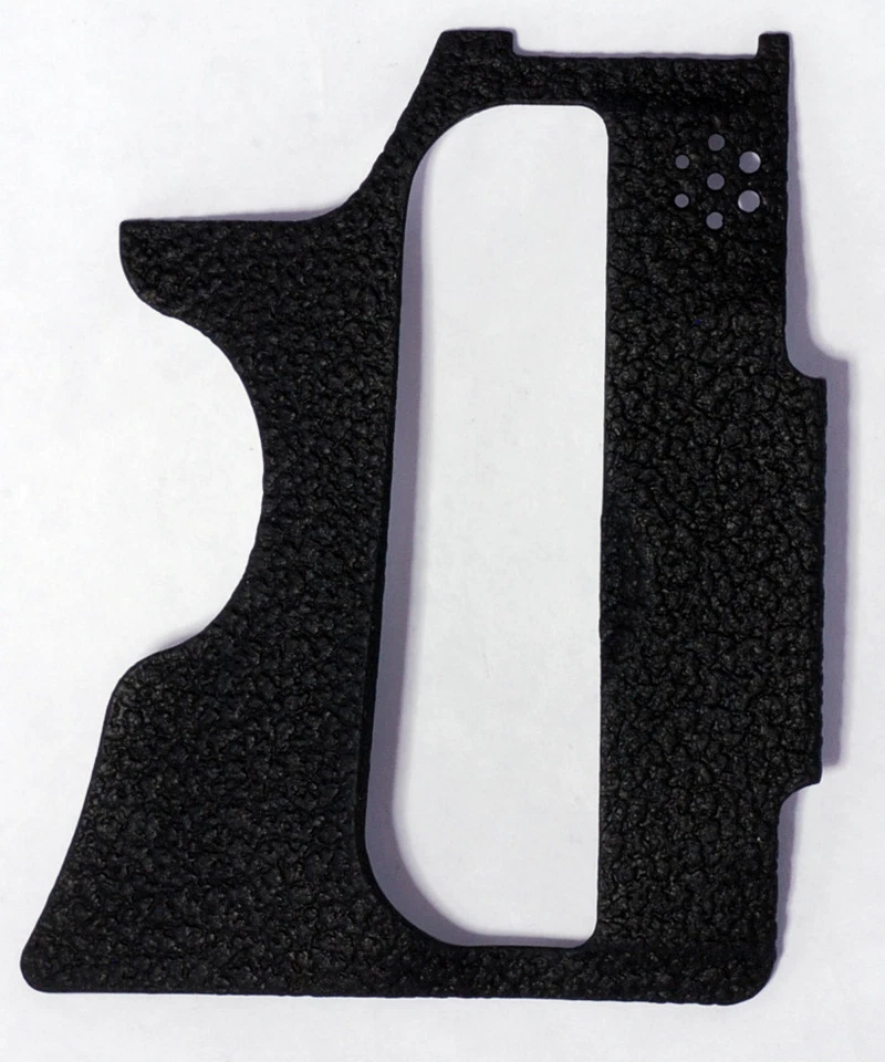 Cubierta de agarre de goma frontal Canon para cámara EOS 60D nueva pieza OEM CB3-8103-000 Foto 1 de 2