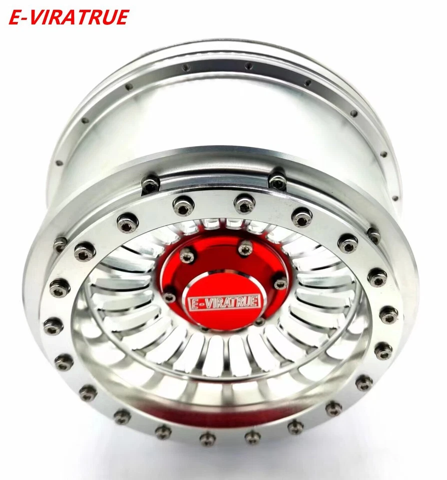 E-VIRATRUE Alu Wheel For ARRMA Kraton/TRAXXAS XRT/Losi DBXL-E 2.0/GAS 1/5 1pcs - Image 1 of 1