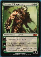 Garruk Wildspeaker Magic 2010 / M10 NM Green Mythic Rare CARD (249227) ABUGames