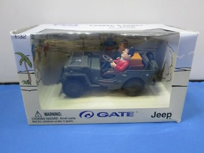 Laurel & Hardy in Jeep Adventures GATE 2001 Gateway Global 1:32 scale  - Image 1 of 4