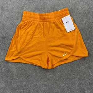 Nike Youth Girls Breezy High Waist Shorts Size M Orange DX4965 - Picture 1 of 12