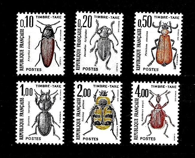 SERIE TAXE N° 103/108  NEUF** - Photo 1/1