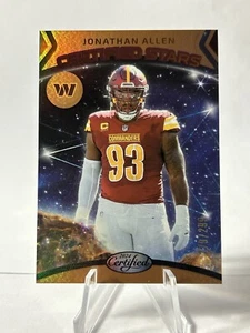 2024 Panini Certified Jonathan Allen Bronze Certified Stars #/299 Commanders #13 - Picture 1 of 2