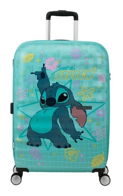 American Tourister carrello Wavebreaker Disney Stitch Flower - Image 1 of 4