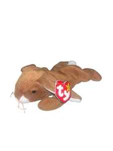 TY Beanie Baby - EARS the Rabbit (8.5 inch) - NWT Stuffed Animal Toy - Picture 1 of 2