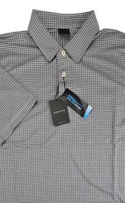 НОВЫЙ С ЯРЛЫКАМИ МУЖСКИЕ DUNNING ГОЛЬФ РУБАШКА-ПОЛО РАЗМЕР БОЛЬШОЙ L - Изображение 1 из 4